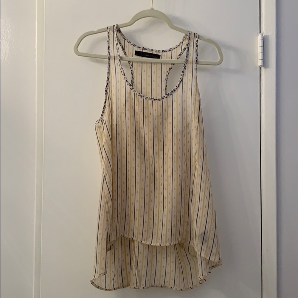 Flowy striped tank